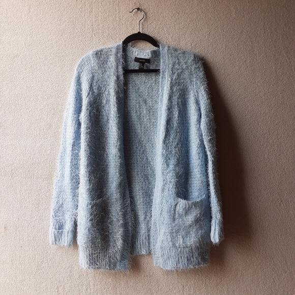 Forever 21 Sweaters - Forever 21 Fuzzy Knit Open cardigan